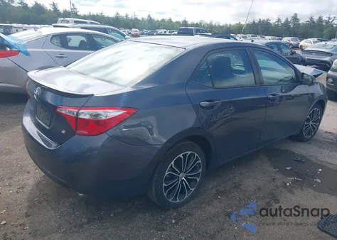 2016 Toyota Corolla S Plus from USA, damaged, VIN 2T1BURHE2GC631642